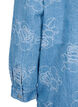 Denim jacket with flowers, Light Blue Denim, Packshot image number 4