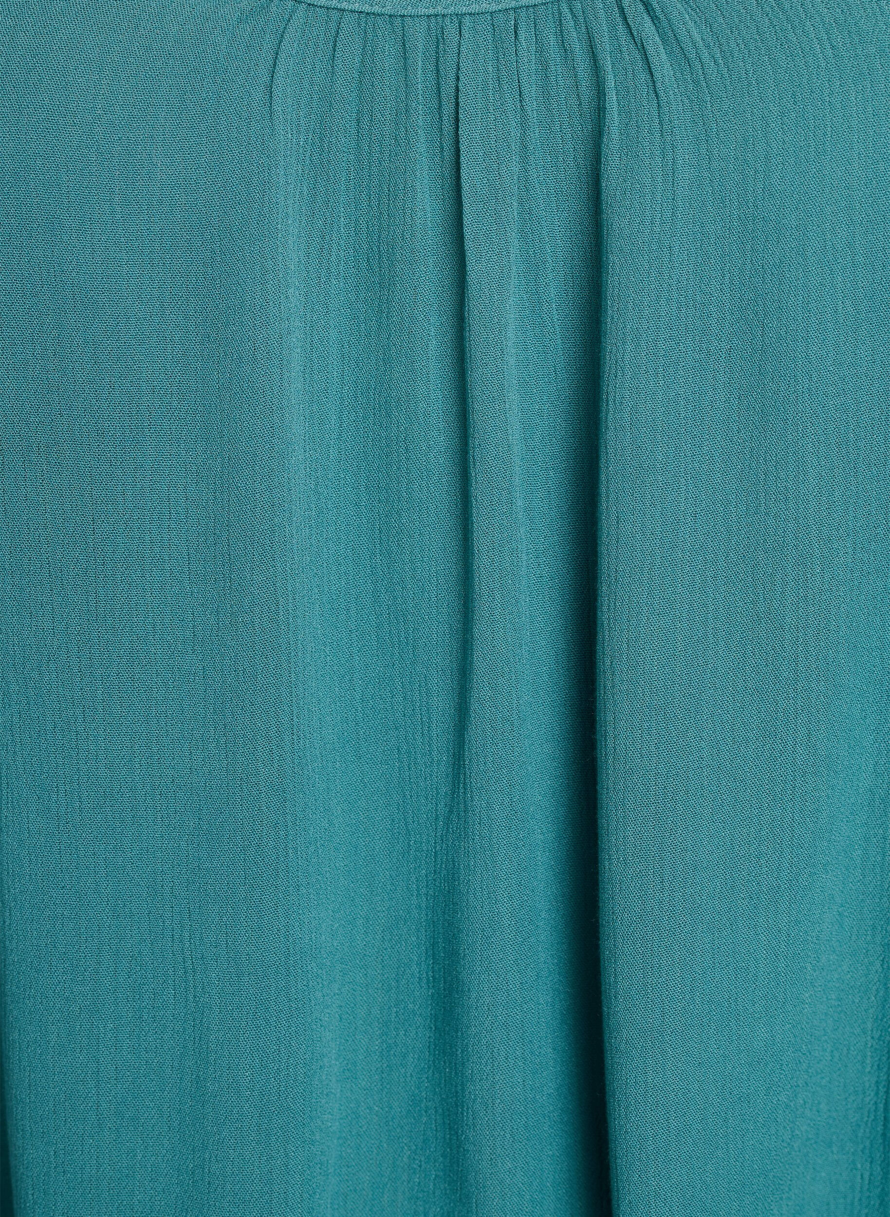 ZizzifashionStrap top in viscose, Blue, Packshot image number 2