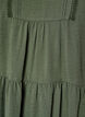 A-line dress with an empire line, Green, Packshot image number 2