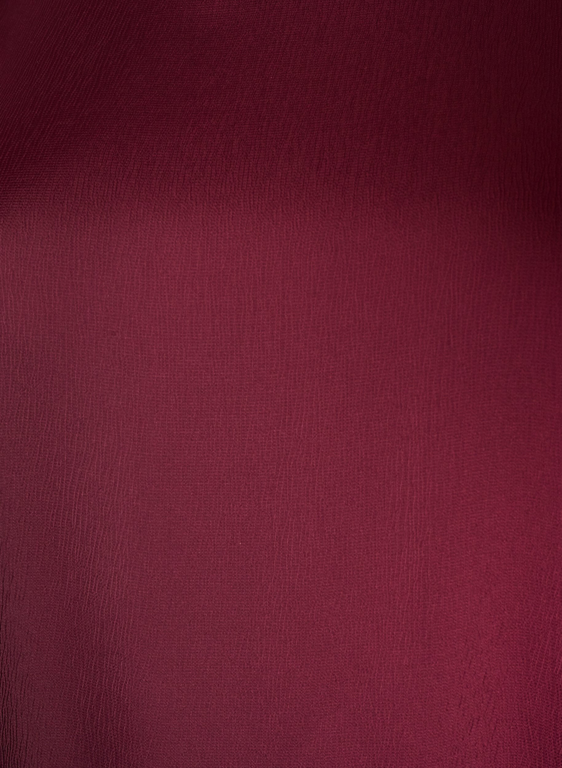ZizzifashionSatin blouse with elbow-length sleeves, Red, Packshot image number 2