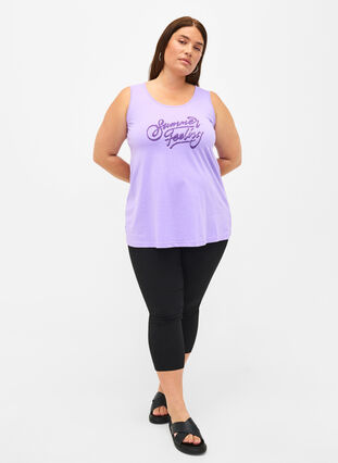 Cotton top with a-shape, Violet T. W. Feeling, Model image number 2