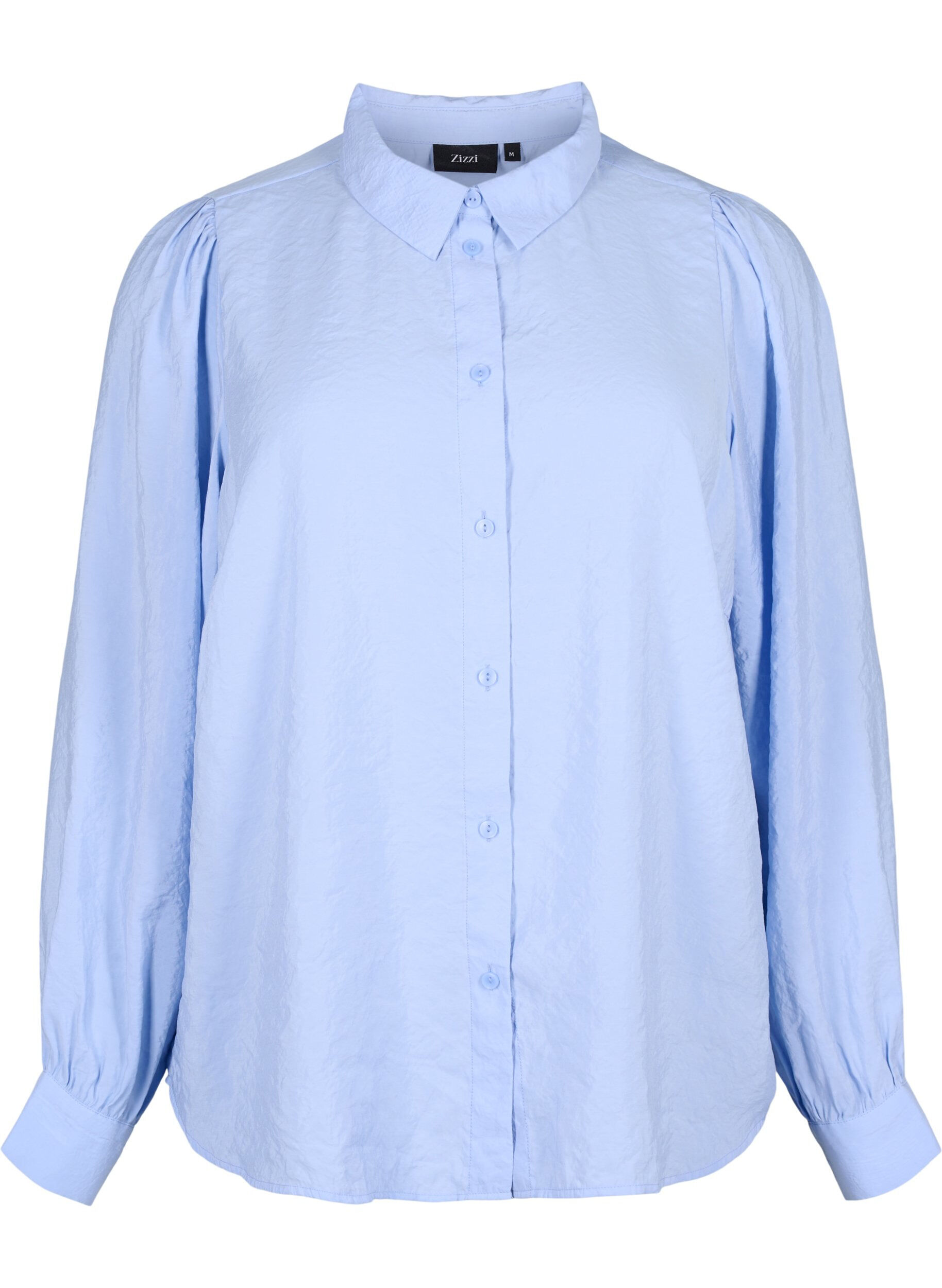 Zizzifashion Long-sleeved shirt in TENCEL&trade; Modal, Serenity, Packshot image number 0