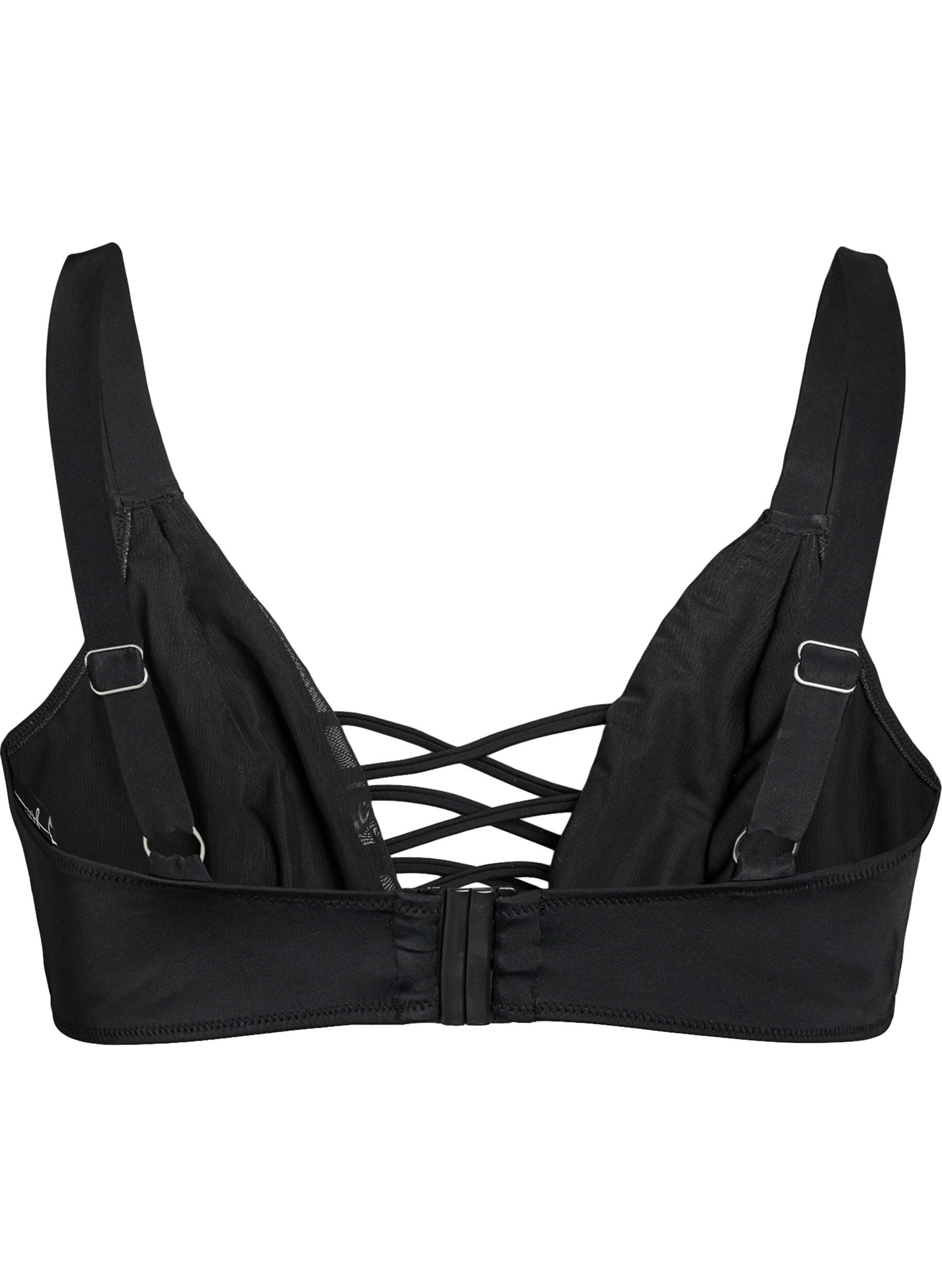 Zizzifashion Bikini top, Black, Packshot image number 1