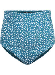 Extra high waist bikini bottom with floral print, Balsam Flower AOP, Packshot
