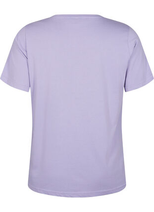 FLASH - T-shirt with round neck, Lavender, Packshot image number 1