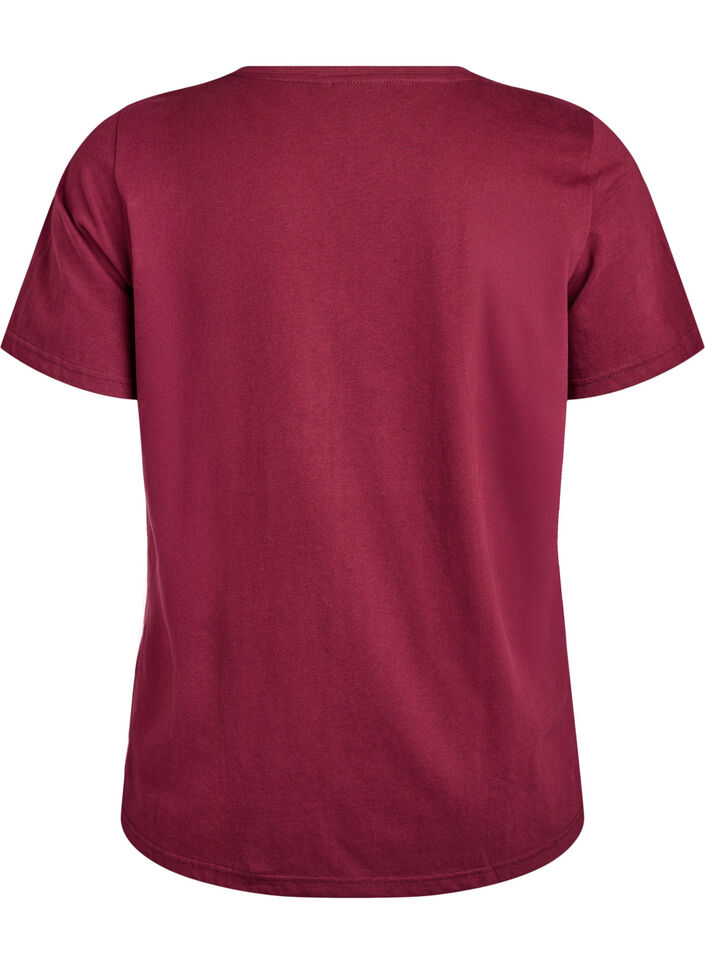FLASH - T-shirt with motif, Red, Packshot image number 1