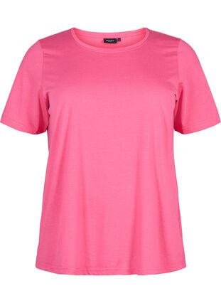 FLASH - T-shirt with round neck, Hot Pink, Packshot image number 0
