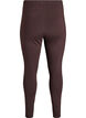 Cotton leggings with lining, Brown, Packshot image number 1