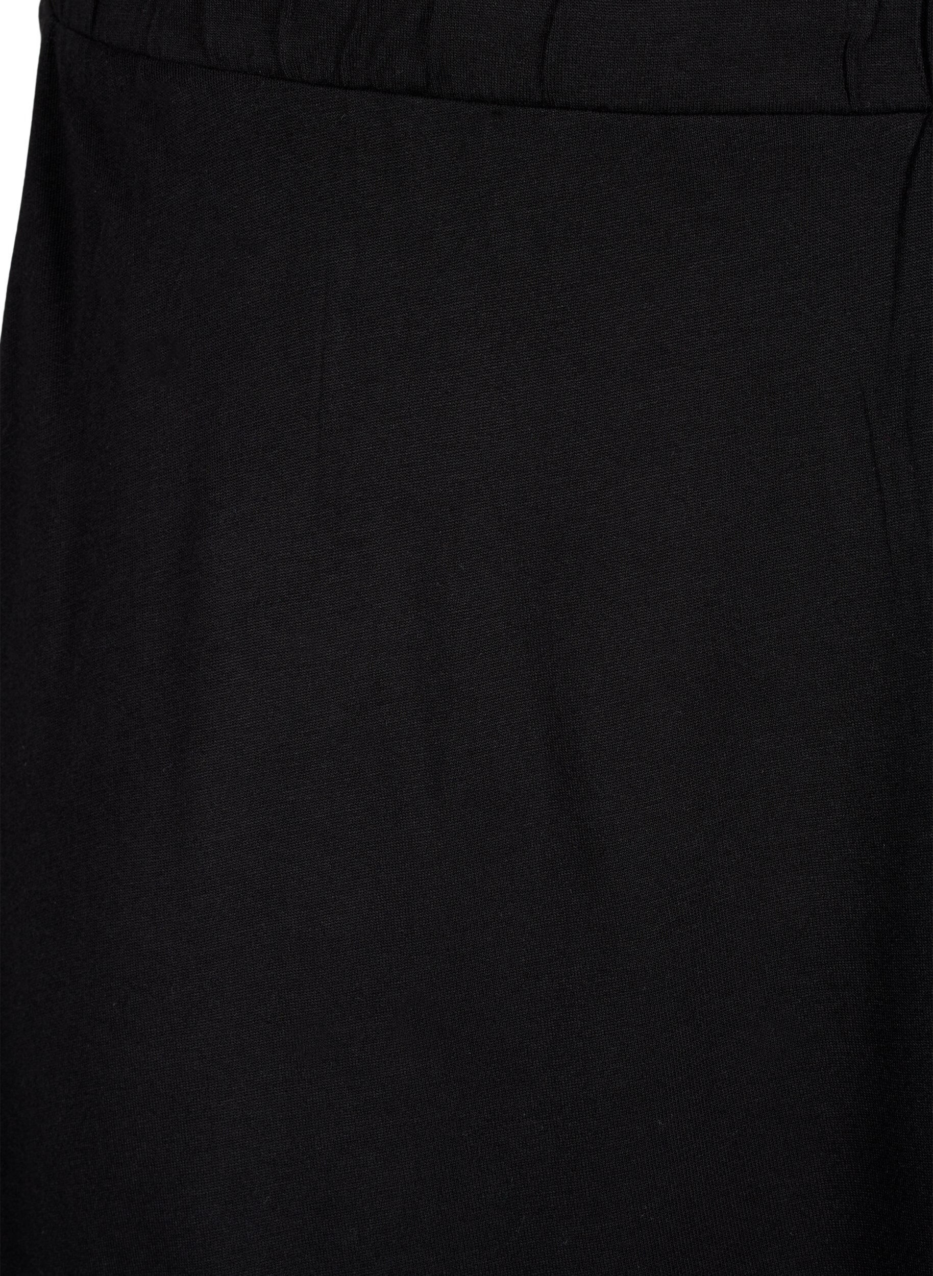 Zizzifashion2-pack skirt in viscose, Black, Packshot image number 3