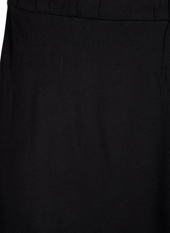 2-pack skirt in viscose, Black, Packshot image number 3