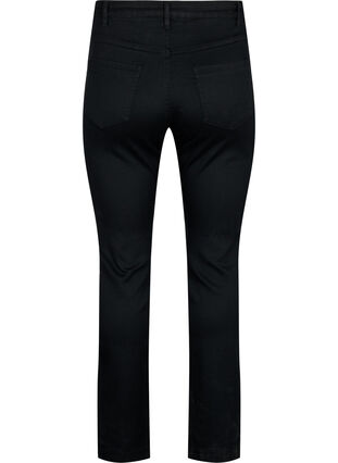 Slim fit Emily jeans with normal waist, Black, Packshot image number 1