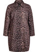 Leopard print coat, Brown, Packshot image number 0