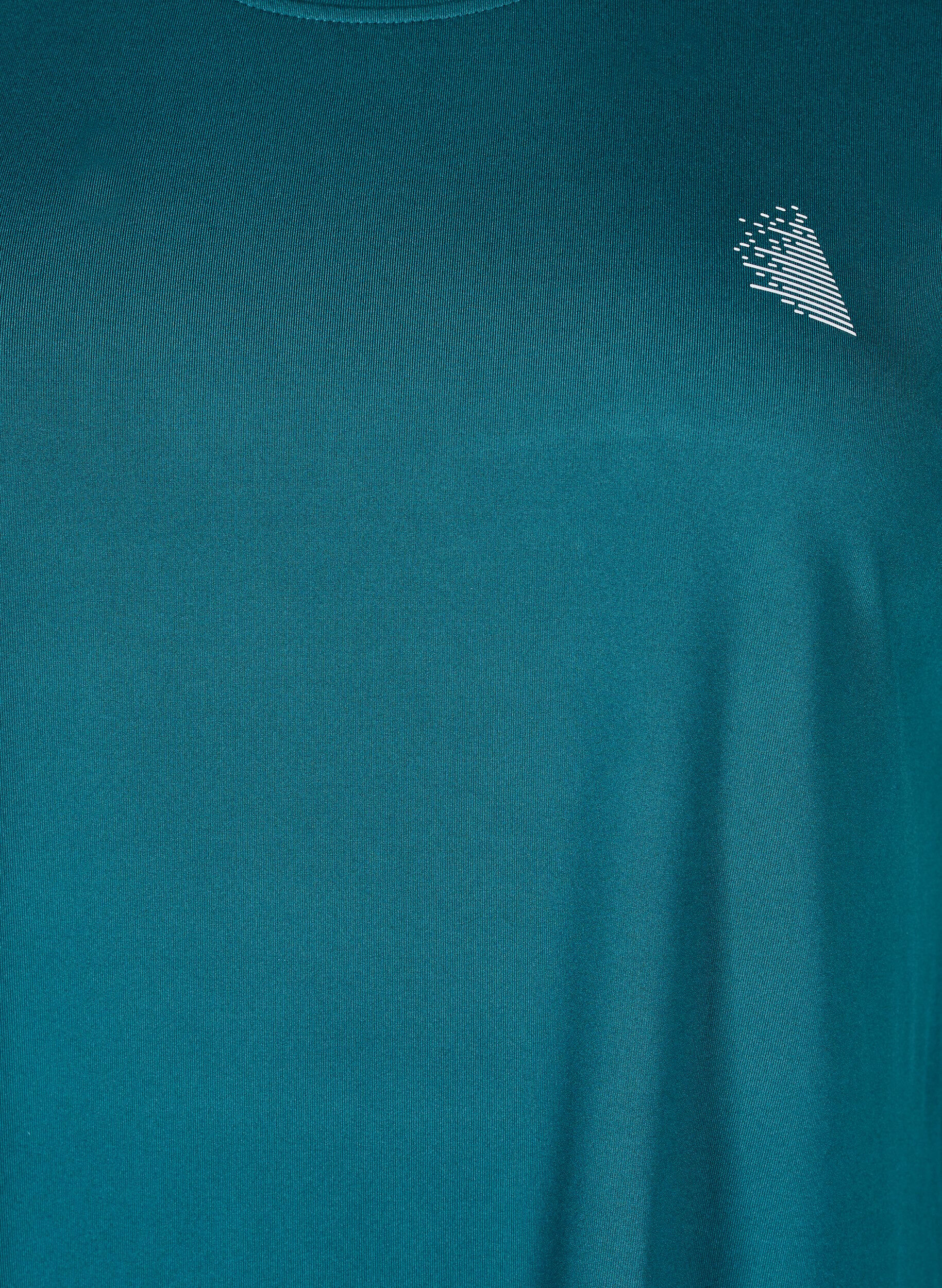 Zizzifashion Long training t-shirt, Green, Packshot image number 2