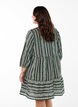 Short dress with graphic print and 3/4 sleeves, Green, Model image number 2