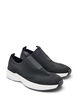 Sneakers in stretchy knit material, Black, Packshot image number 1
