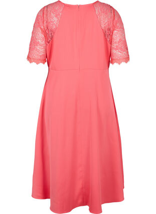 Midi dress with short lace sleeves, Dubarry, Packshot image number 1