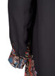Midi dress with paisley print, Black Paisley, Packshot image number 3