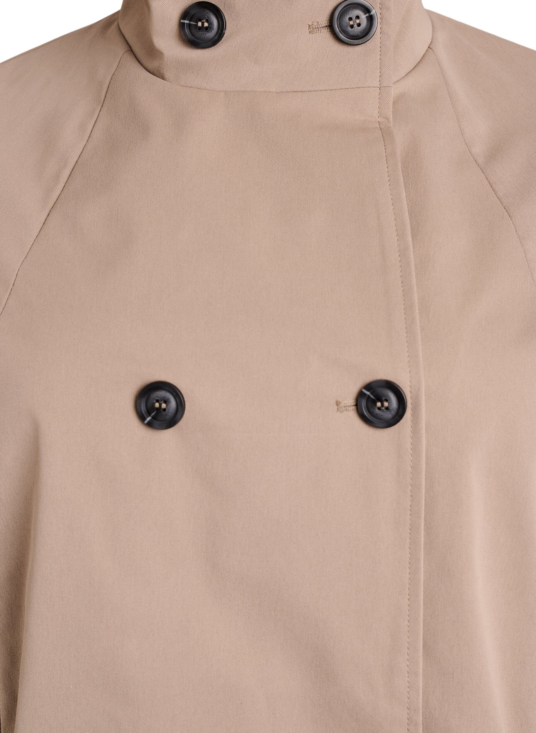 ZizzifashionWater-repellent A-line spring jacket, Grey, Packshot image number 2