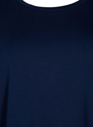 2-pack short-sleeved t-shirts, Black / Navy Blazer, Packshot image number 3