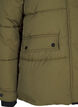 Short puffer jacket with contrast details, Green, Packshot image number 3