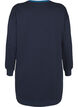 Long sweatshirt with colourblock, Navy B. Color Block, Packshot image number 1