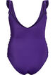 Swimsuit with ruffles and removable padding, Purple, Packshot image number 1