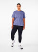 Sporty T-shirt in organic cotton, , Model image number 1