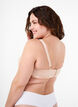 Moulded bra with mesh, Beige, Model image number 2