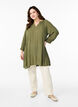 Tunic with 3/4 sleeves and an A-line cut, Green, Model image number 1