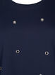 Sweatshirt with eyelets, Blue, Packshot image number 2