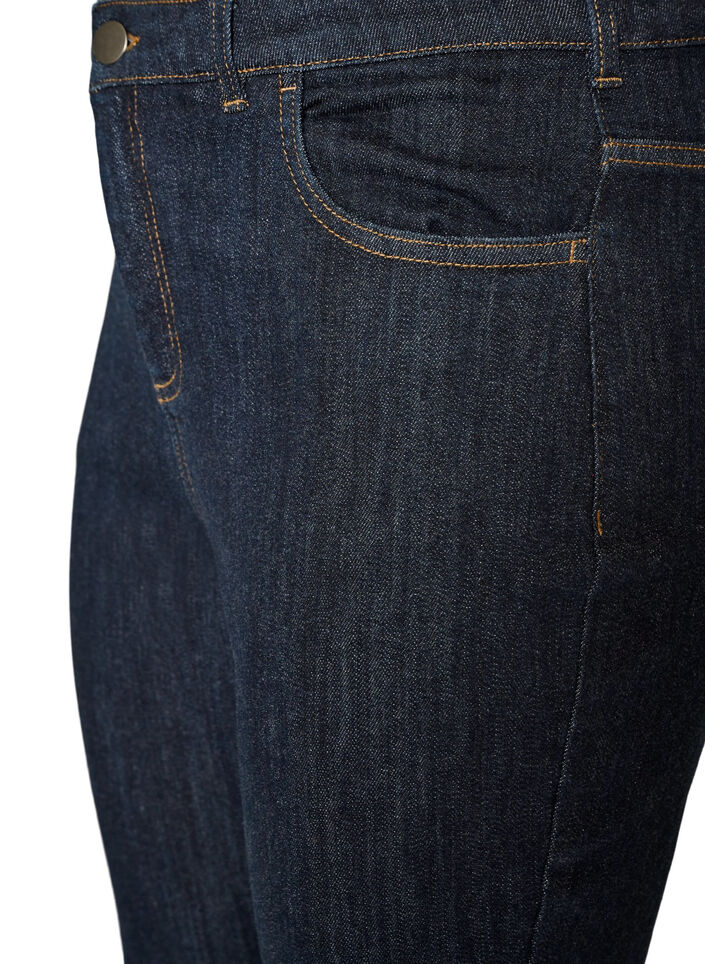 Ellen high-waisted bootcut jeans, Blue, Packshot image number 2