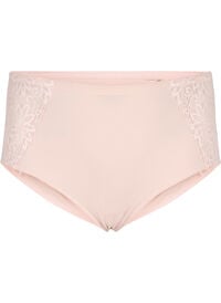 Hipster briefs with regular waist and lace