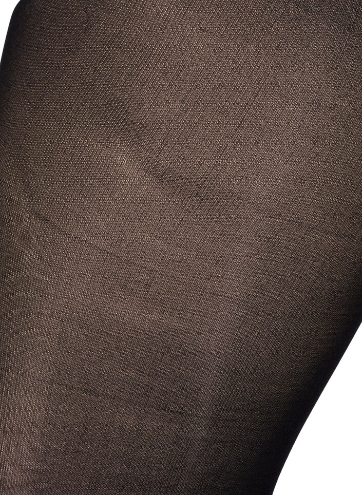 2-pack tights in 60 denier, Black, Packshot image number 4