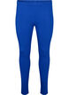 Basic leggings with extra length, Blue, Packshot image number 0