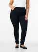 Amy jeans with a high waist and super slim fit, Black, Model image number 2