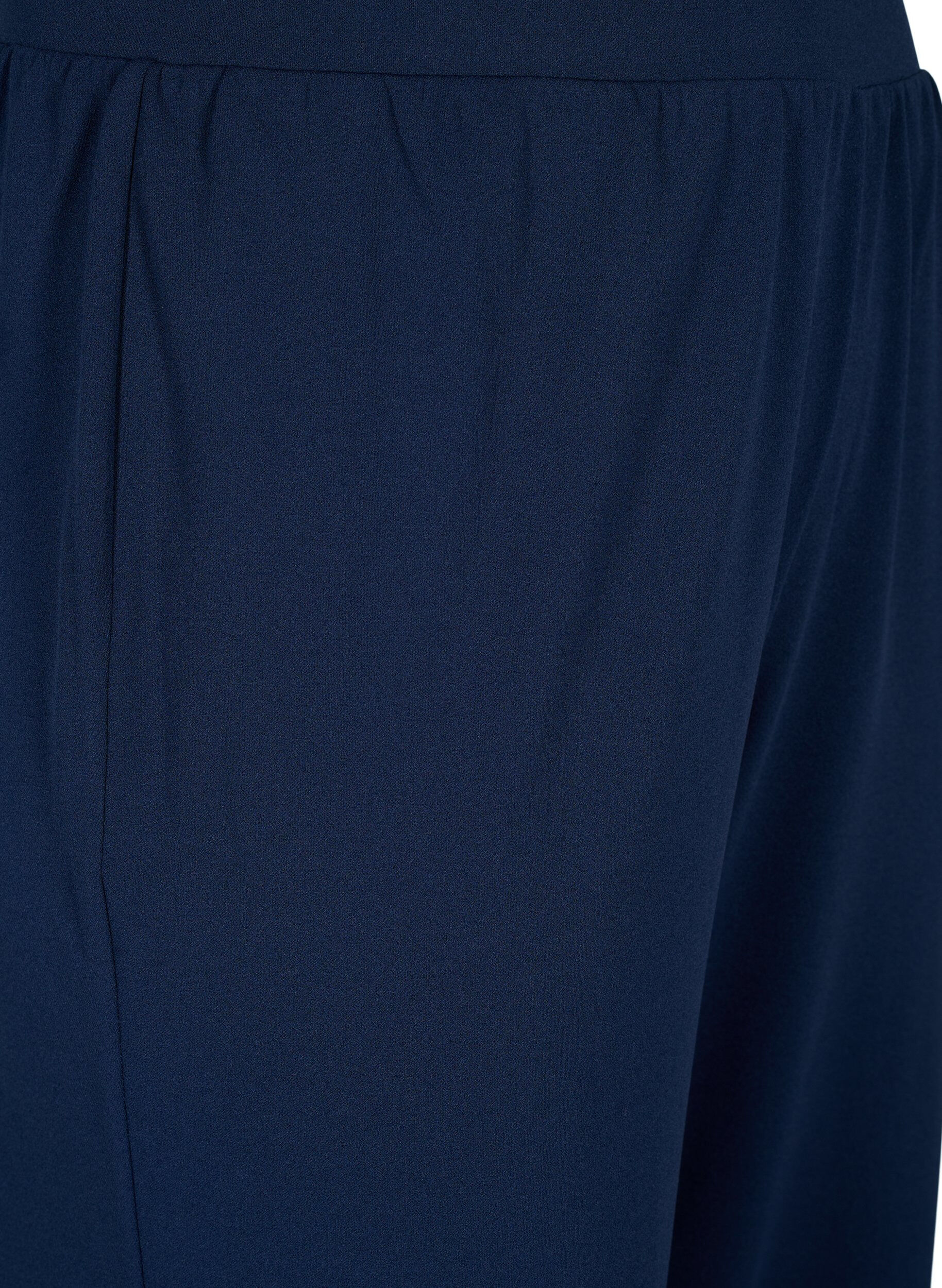 ZizzifashionTrousers with straight fit, Blue, Packshot image number 2
