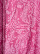 Short-sleeved cotton dress with print, Pink, Packshot image number 3