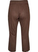 Organic cotton pyjama bottoms with eyelet embroidery, Brown, Packshot image number 1