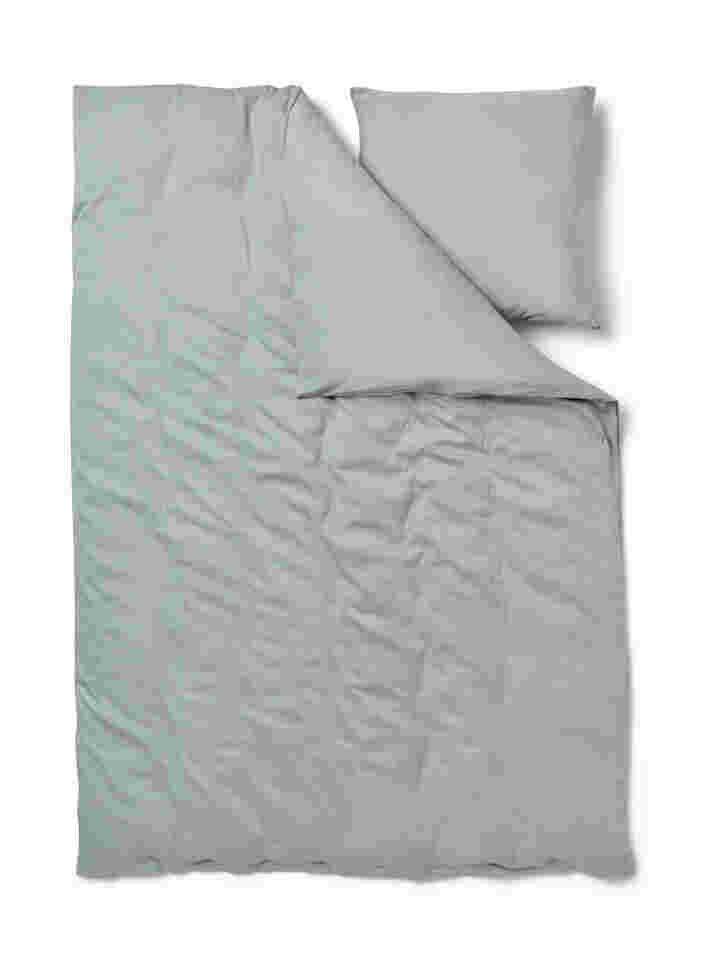 Plain cotton bed linen, Belgian Block, Packshot image number 1