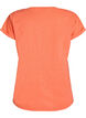 Neon colored cotton t-shirt, Orange, Packshot image number 1