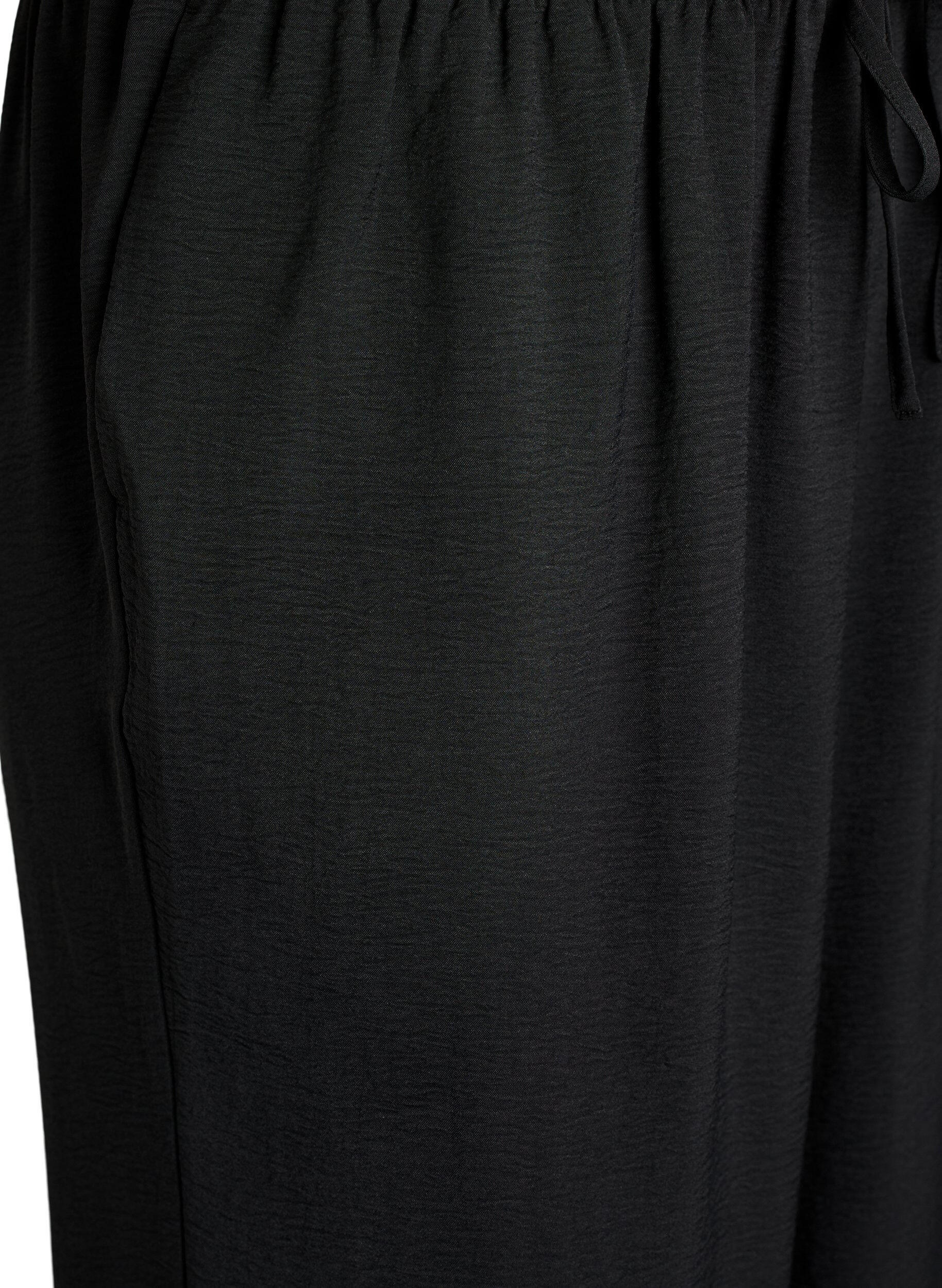 ZizzifashionHigh-waisted balloon trousers, Black, Packshot image number 2