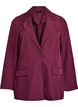 Blazer with pockets and slits, Dark Bordeaux, Packshot image number 0
