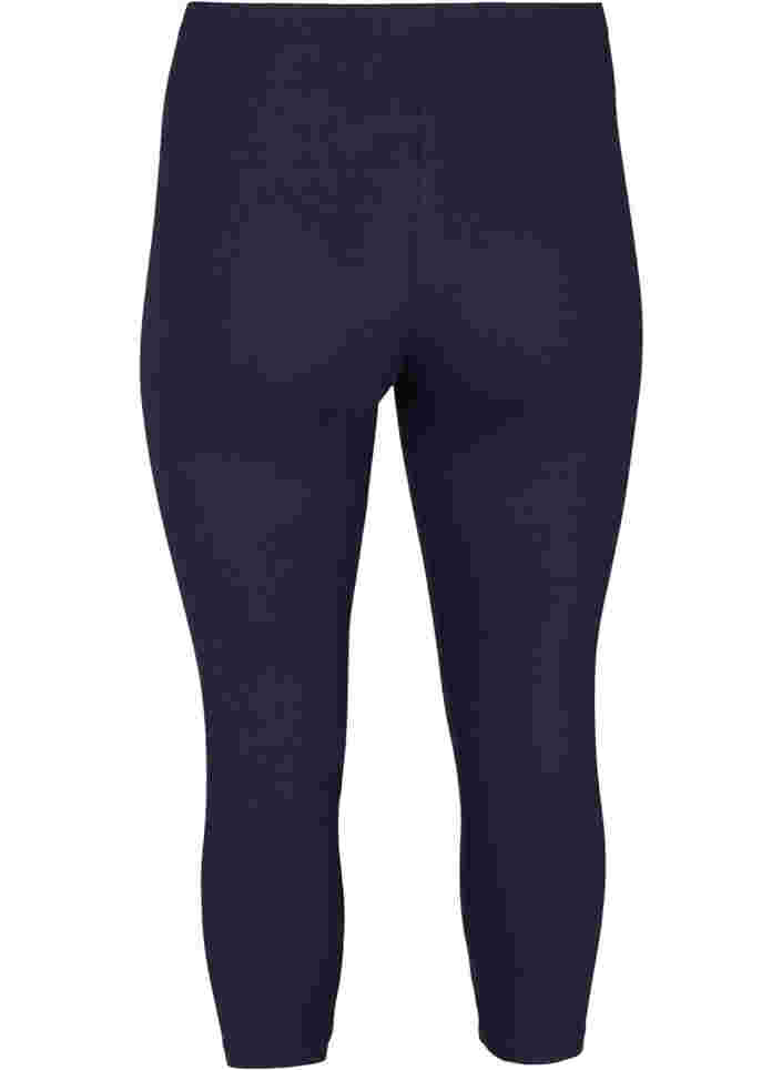 3/4 length basic leggings, Night Sky, Packshot image number 1