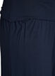 Jersey culotte trousers with high waist, Blue, Packshot image number 2