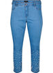 Slim fit Emily jeans with pearls, Light Blue, Packshot image number 0