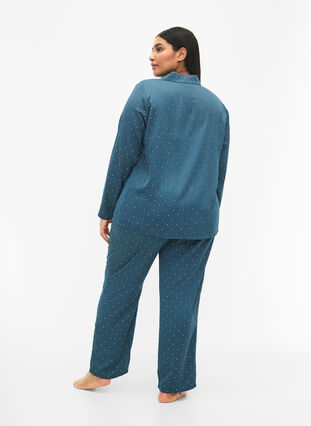 Printed pyjamas pants, Balsam AOP, Model image number 1
