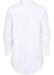 Long cotton shirt, Bright White, Packshot image number 1