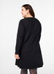 Long-sleeved dress with round neck, Black, Model image number 1