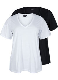 FLASH - 2-pack v-neck t-shirts
