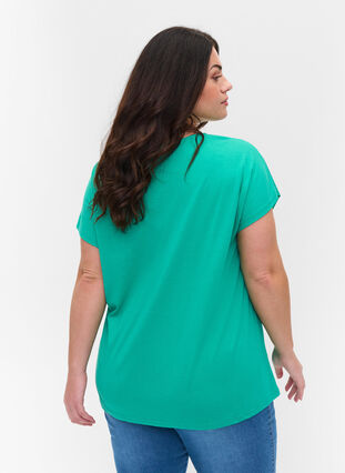 Cotton mix t-shirt, Sea Green, Model image number 1